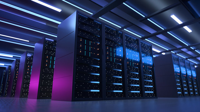 Datacenter Stock Image